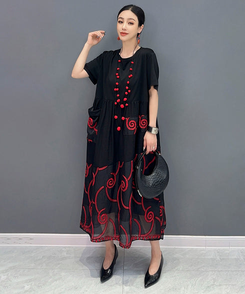 Swirl Lace Dress